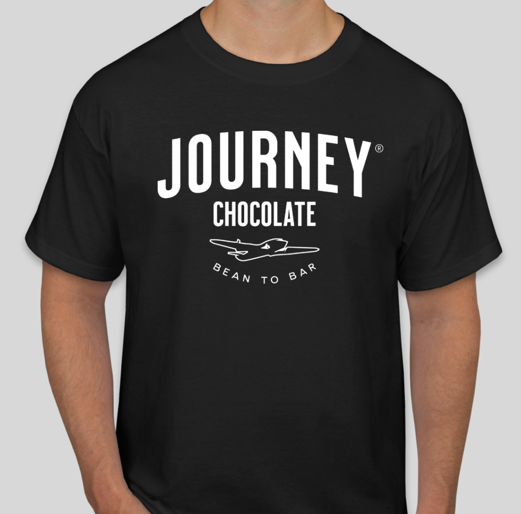 Black Journey Chocolate Logo T-Shirt